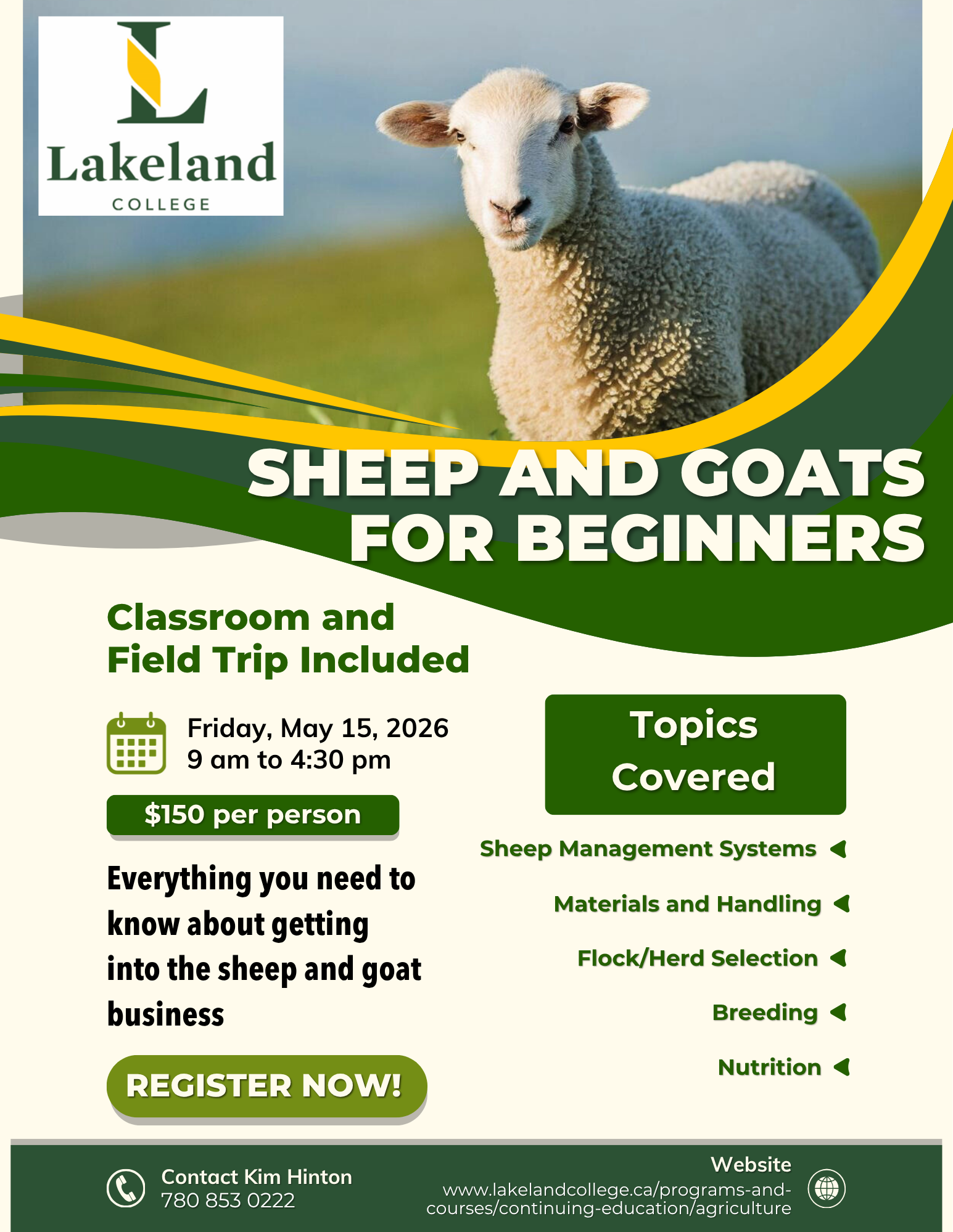 Sheep and Goats for Beginners poster